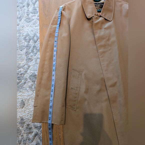 STUNNING Vintage 90s BURBERRY Luxury Designer Trench Long Men Coat - Picture 7 of 15